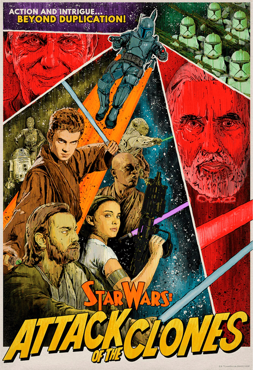 Star Wars Beyond Duplication! Movie Poster  View 3