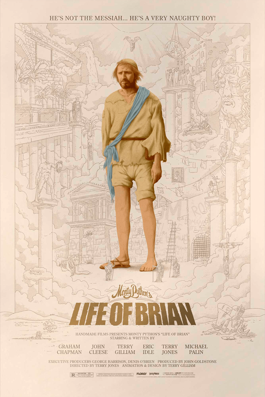 Monty Python 年代物 ポスター 海外製 vintage poster Monty Python – Poster Museum