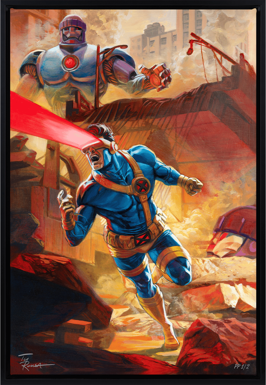 Marvel Cyclops Art Print  Exclusive Edition  View 6
