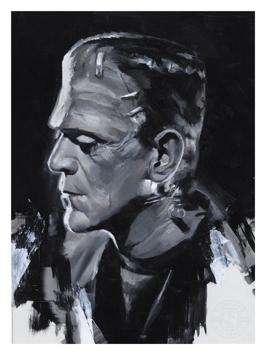Universal Monsters Frankenstein Art Print  Exclusive Edition  View 5