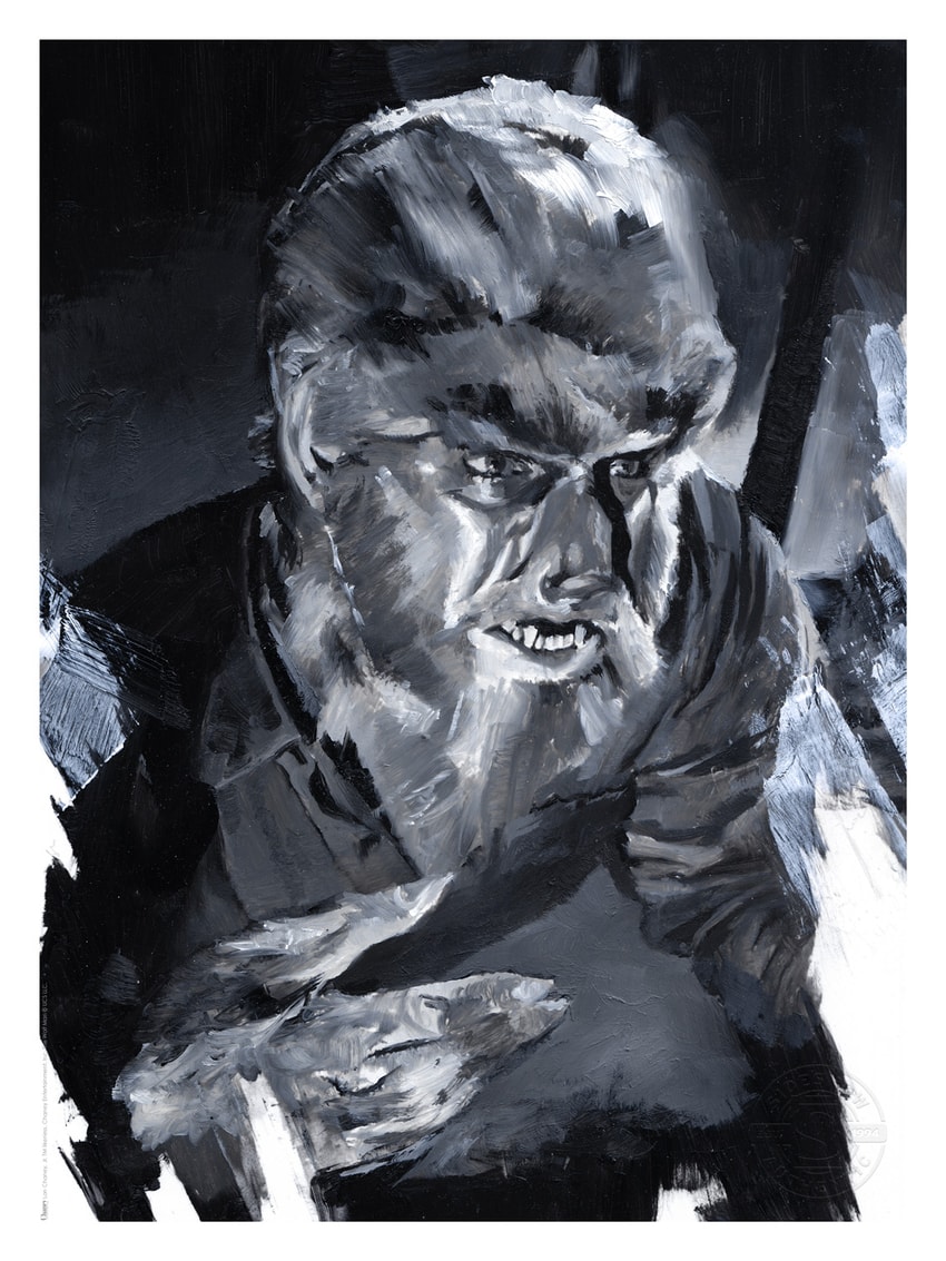 Universal Monsters The Wolf Man Art Print  Exclusive Edition  View 5