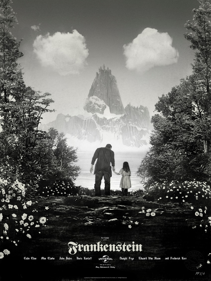 Universal Monsters Frankenstein Movie Poster  Exclusive Edition  View 5