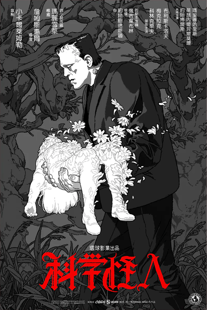 Universal Monsters Frankenstein Movie Poster  View 4