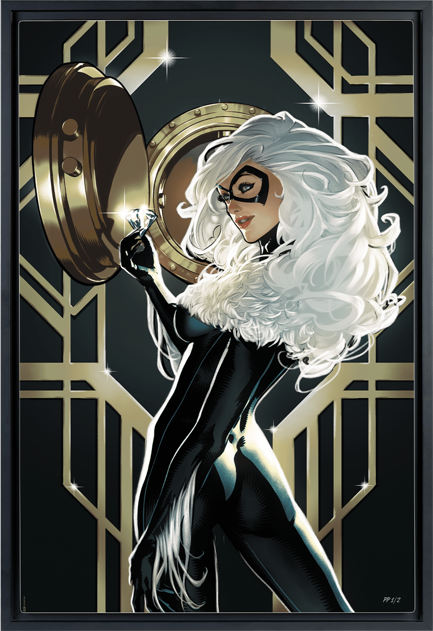 Marvel Black Cat Art Print  Exclusive Edition  View 5
