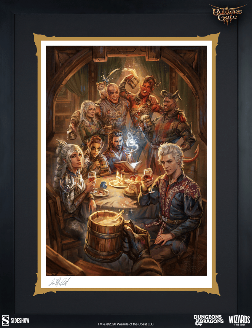Baldur's Gate Baldur's Gate III: The Elfsong Tavern Art Print  Exclusive Edition  View 5