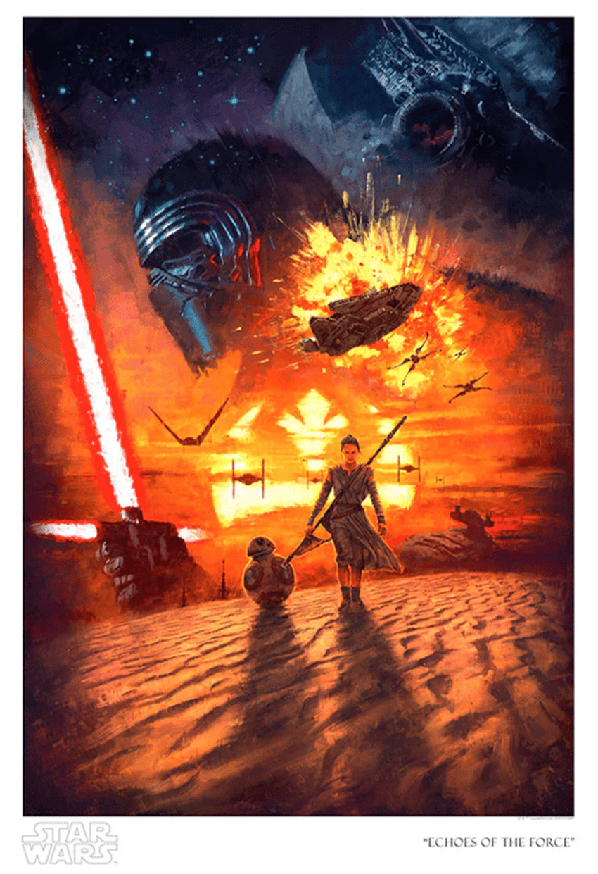 Star Wars Echoes of the Force Art Print  View 3