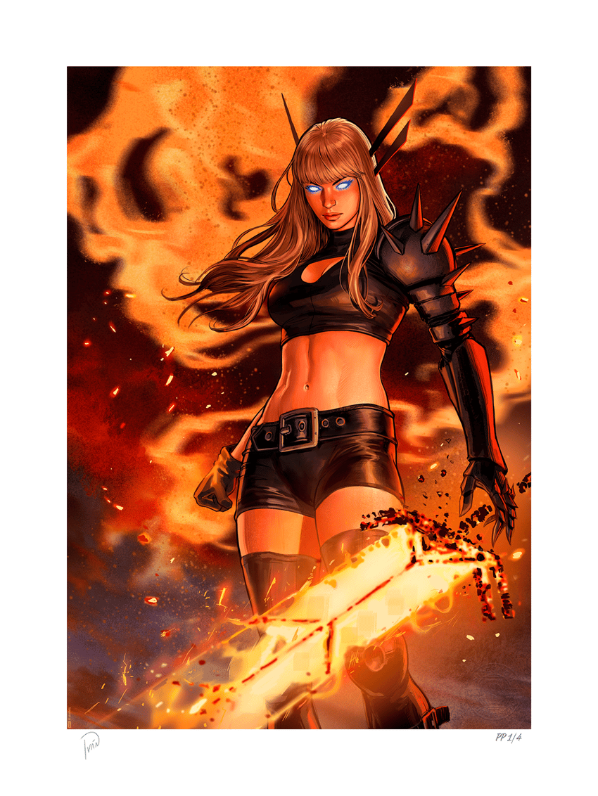 Marvel Magik Art Print  Exclusive Edition  View 6