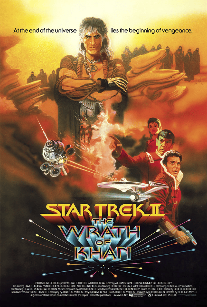 Star Trek Star Trek II: The Wrath of Khan (One Sheet) Movie Poster  View 3
