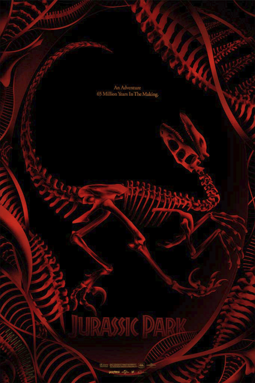 Jurassic Park Jurassic Park Movie Poster  View 3