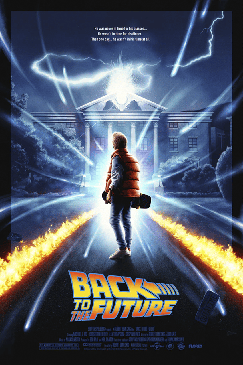 Back to the Future Back to the Future Movie Poster  View 3