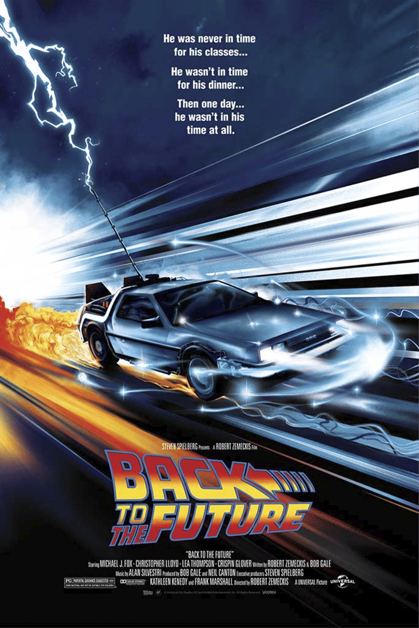 Back to the Future Back to the Future Movie Poster  View 3