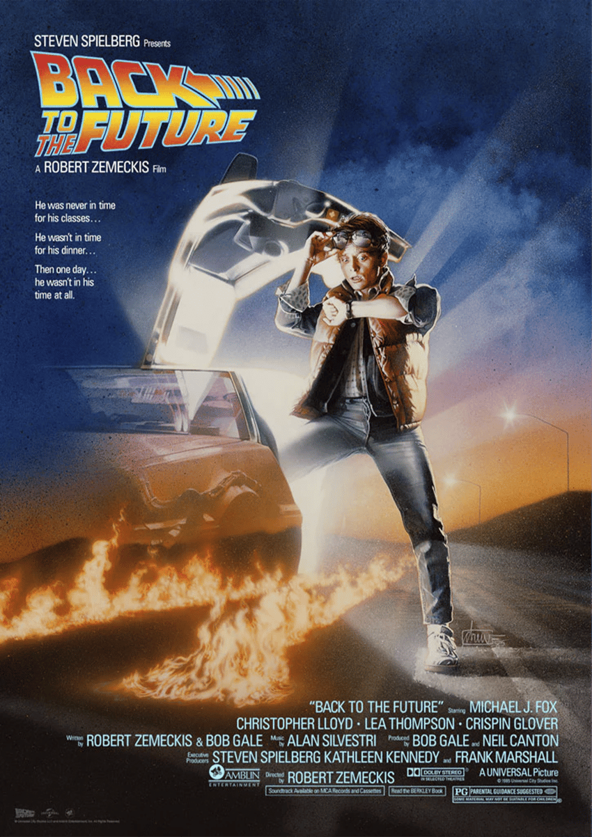 Back to the Future Back to the Future Movie Poster  View 3