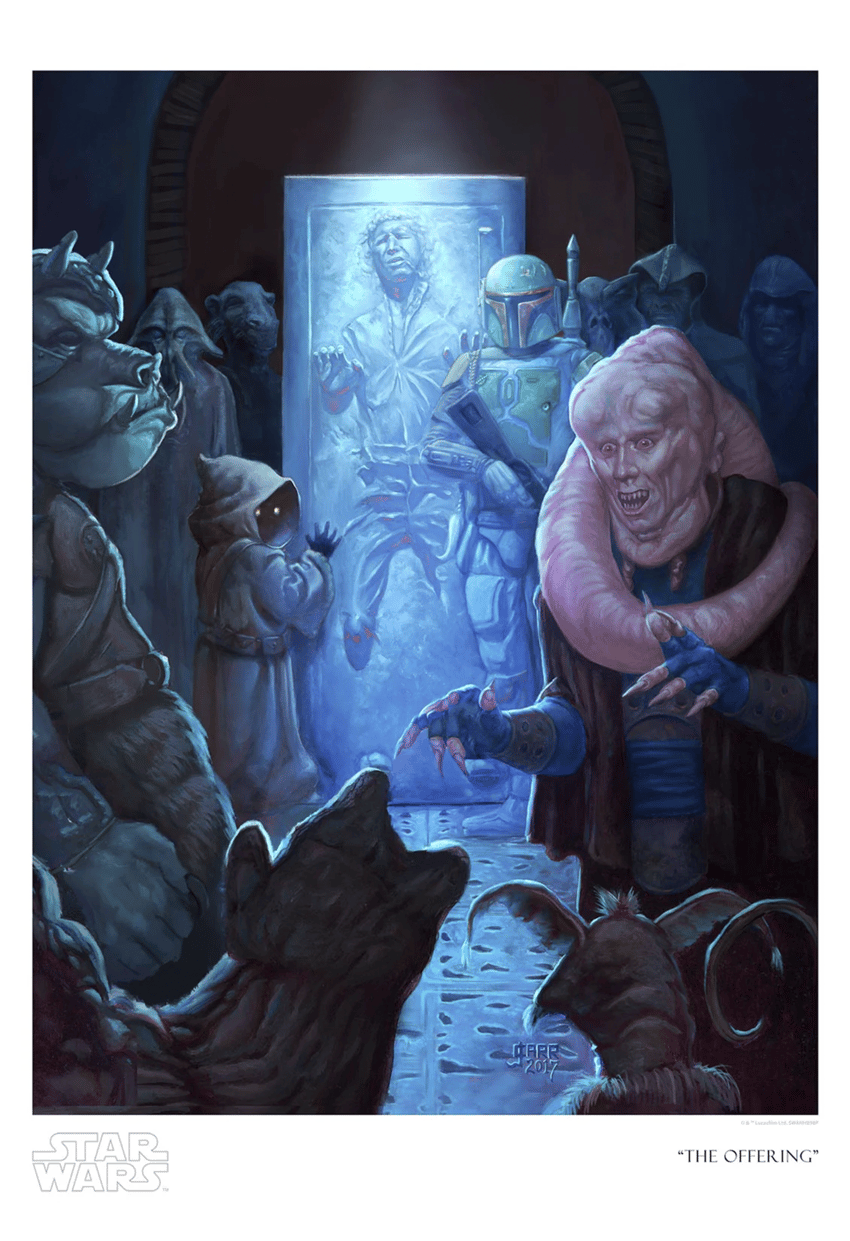 Star Wars The Offering Art Print  View 3
