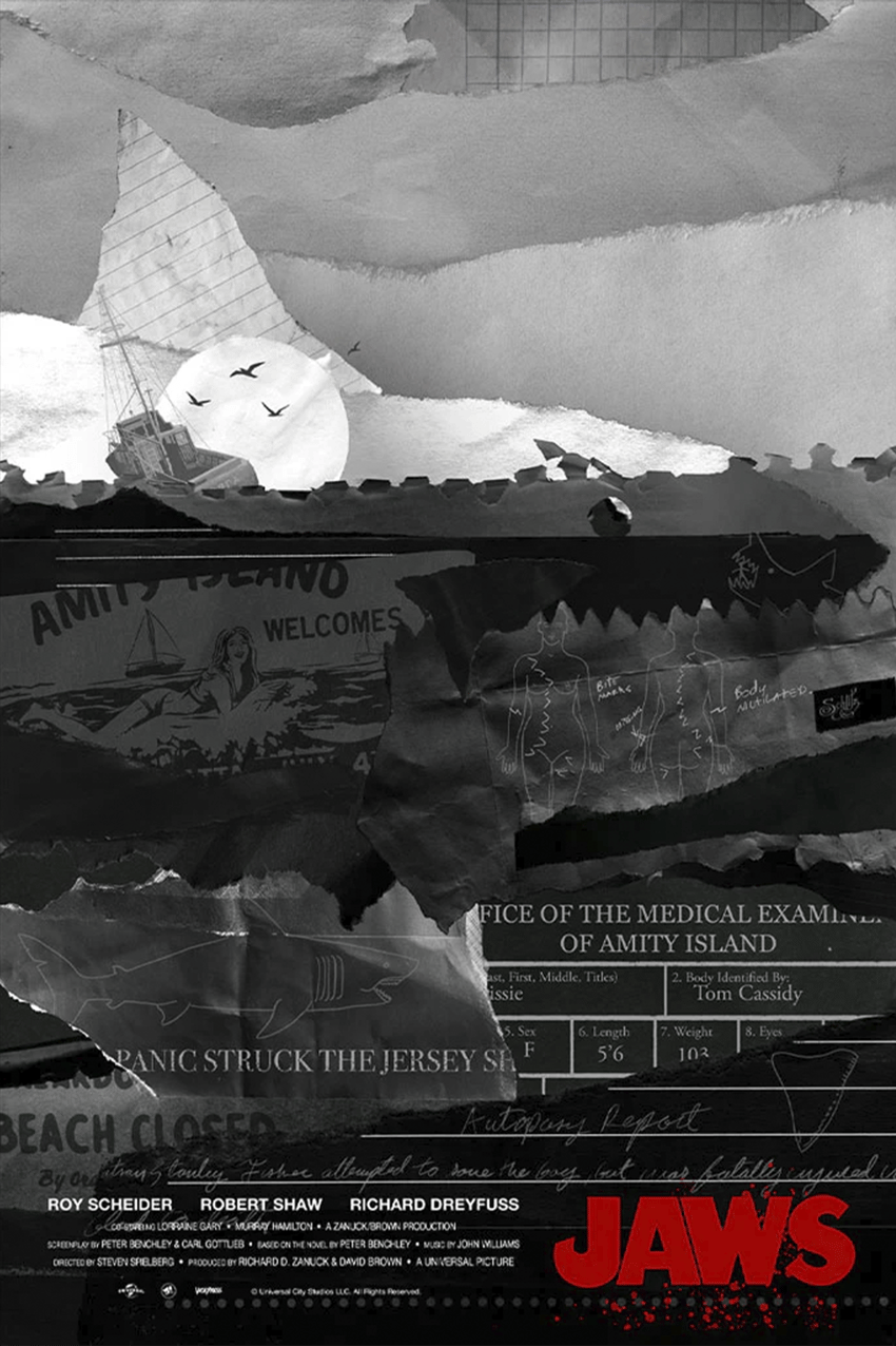 Jaws Jaws by Danny Schlitz Movie Poster  View 3