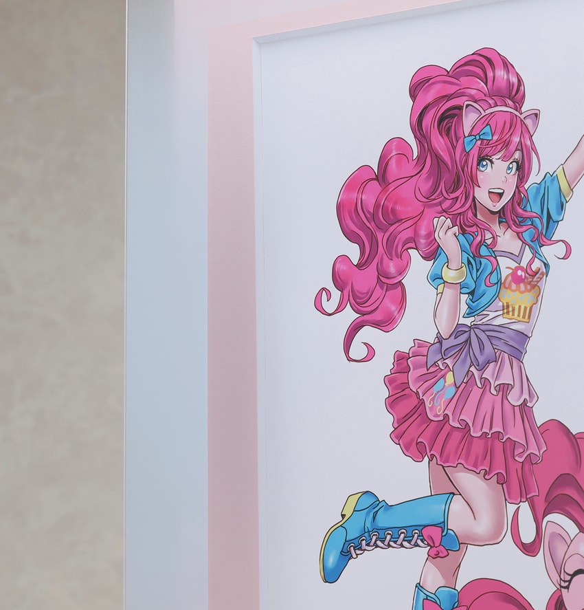 My Little Pony Pinkie Pie Bishoujo Art Print - Prototype Shown View 5