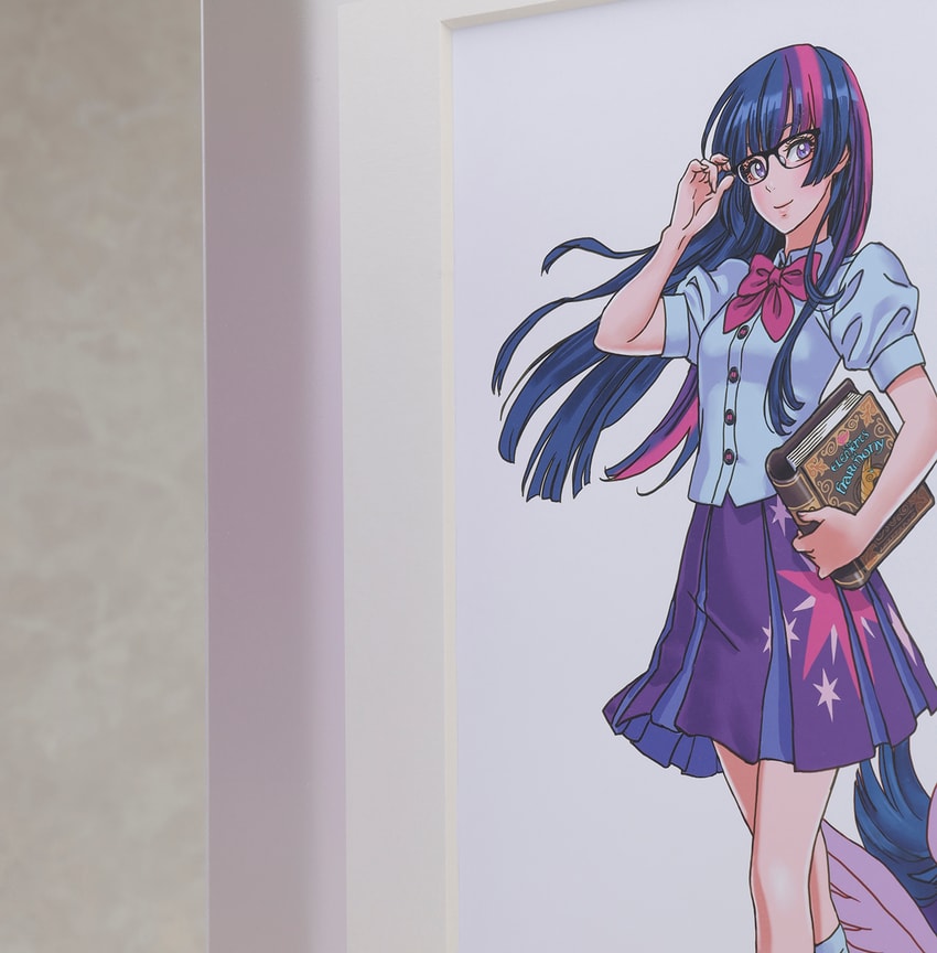 My Little Pony Twilight Sparkle Bishoujo Art Print - Prototype Shown View 4