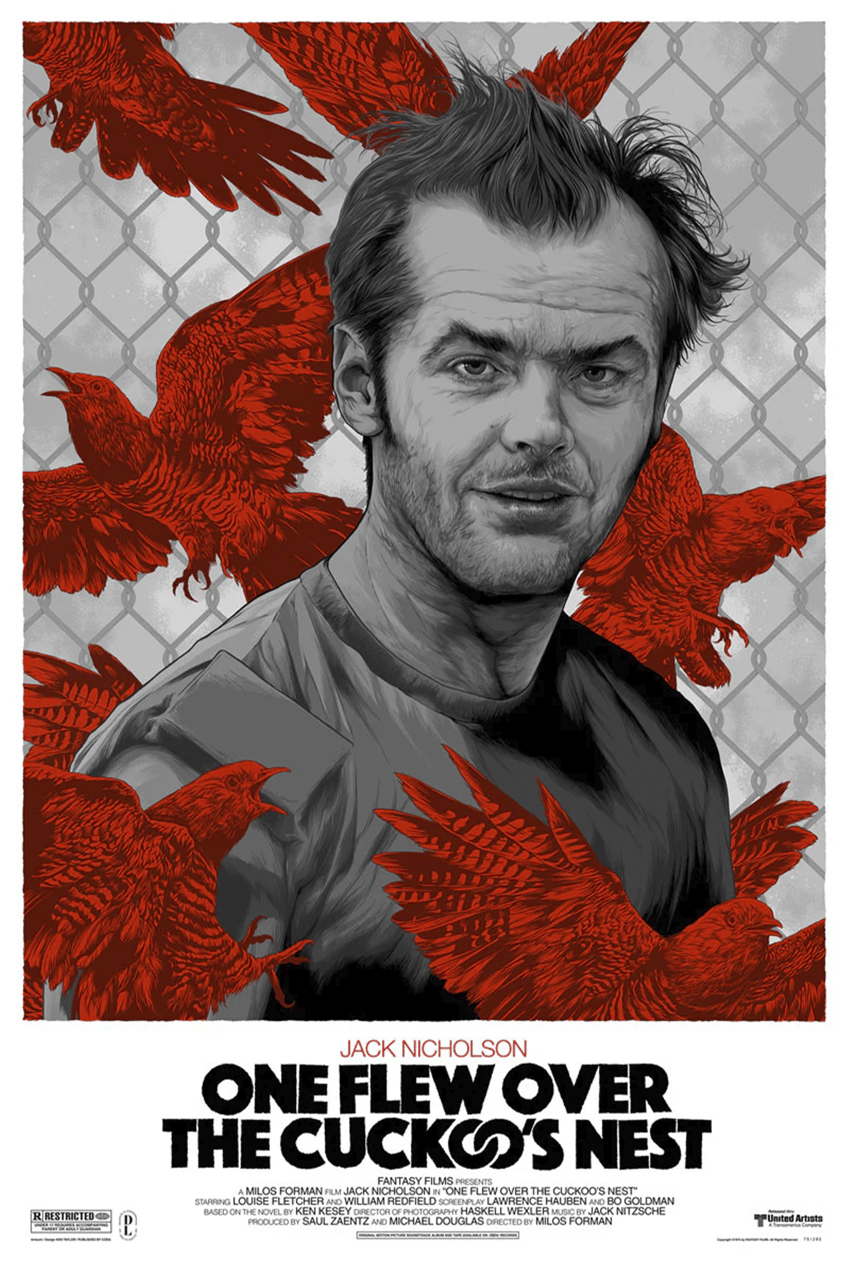 One Flew Over the Cuckoo's Nest One Flew Over the Cuckoo's Nest Movie Poster  View 4