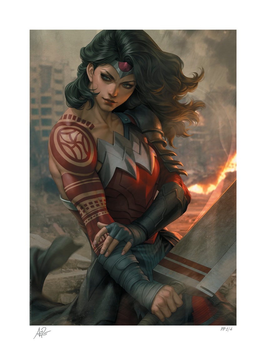 DC Comics Absolute Wonder Woman™ Art Print  Exclusive Edition  View 5
