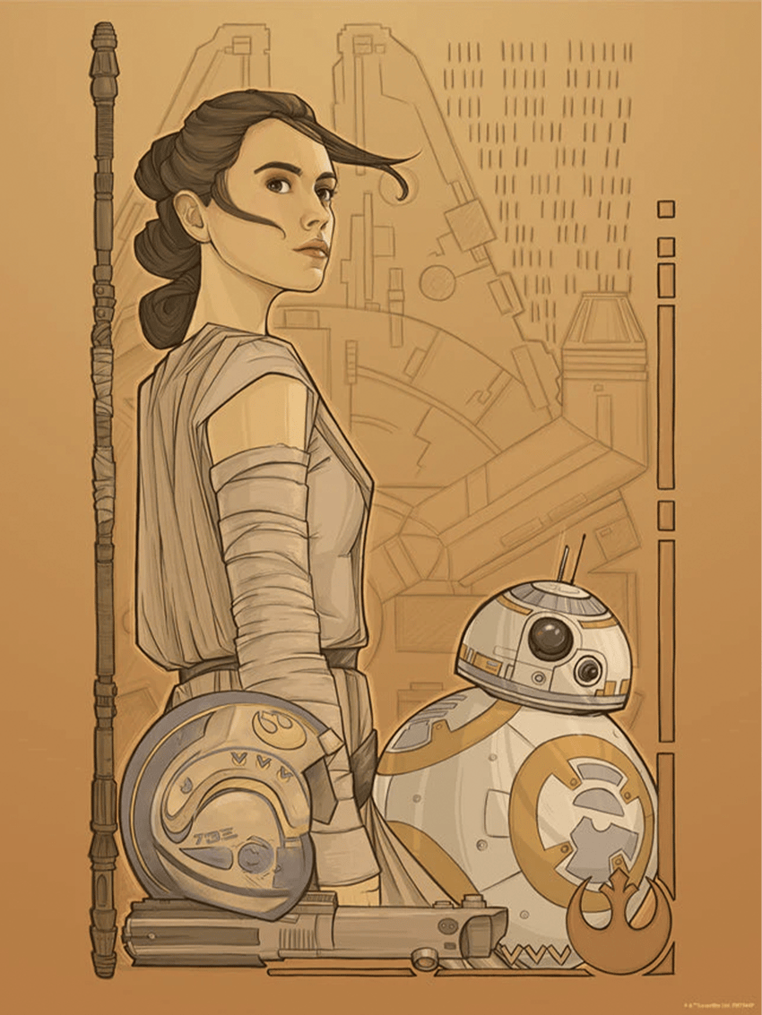 Star Wars Beyond Jakku Art Print  View 3