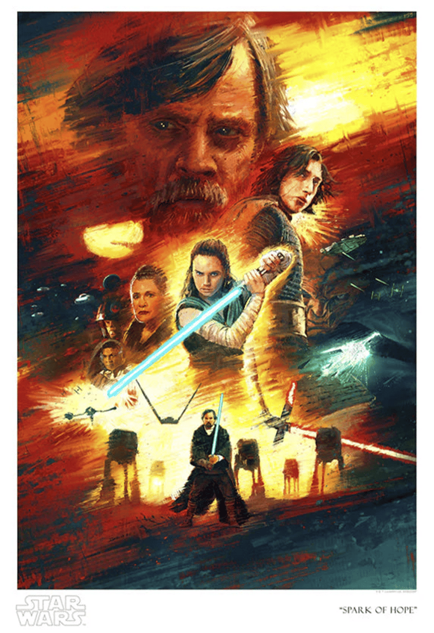 Star Wars Spark of Hope Art Print  View 3