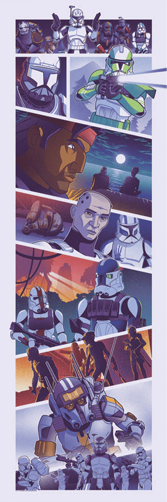 Star Wars Bred for War Art Print  View 3