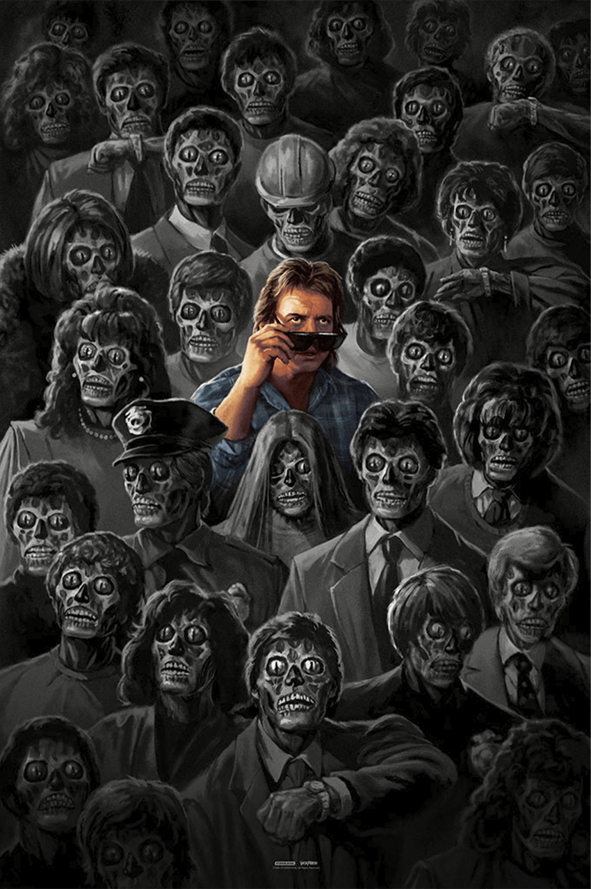 They Live They Live Variant Movie Poster  View 3