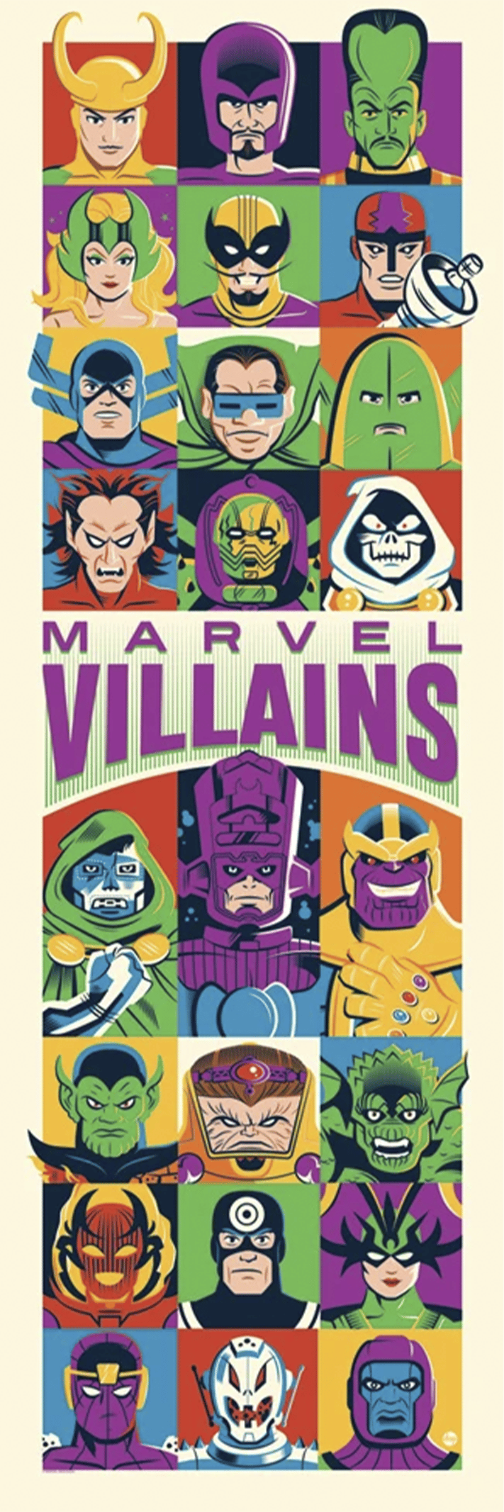 Marvel Marvel Villains Art Print  View 3
