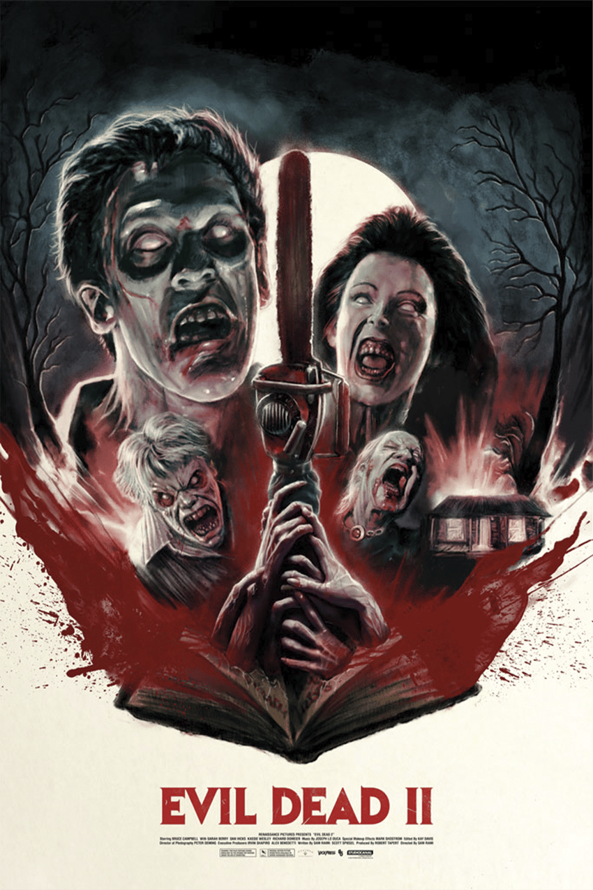 Evil Dead II Evil Dead II Movie Poster  View 4