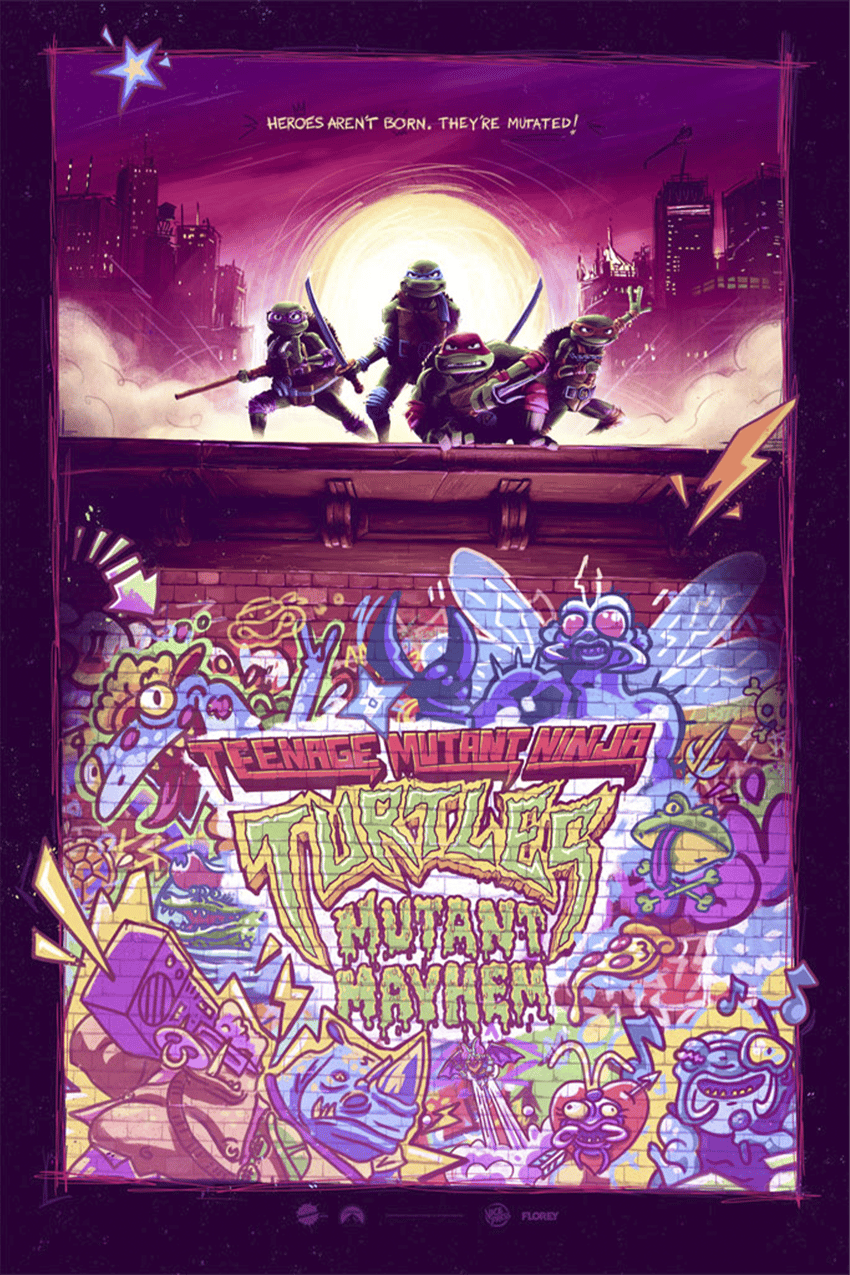 Teenage Mutant Ninja Turtles Teenage Mutant Ninja Turtles: Mutant Mayhem Movie Poster  View 4