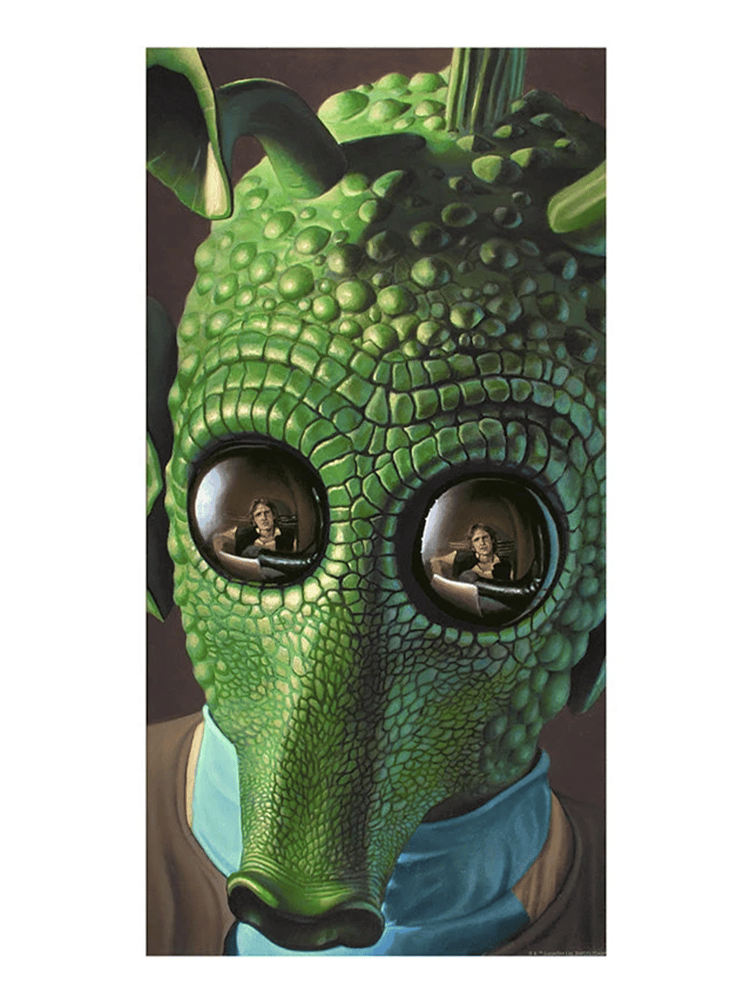 Star Wars Greedo Art Print  View 3