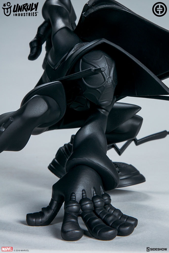 Marvel Miles (Matte Black Version) Designer Collectible Statue  View 2