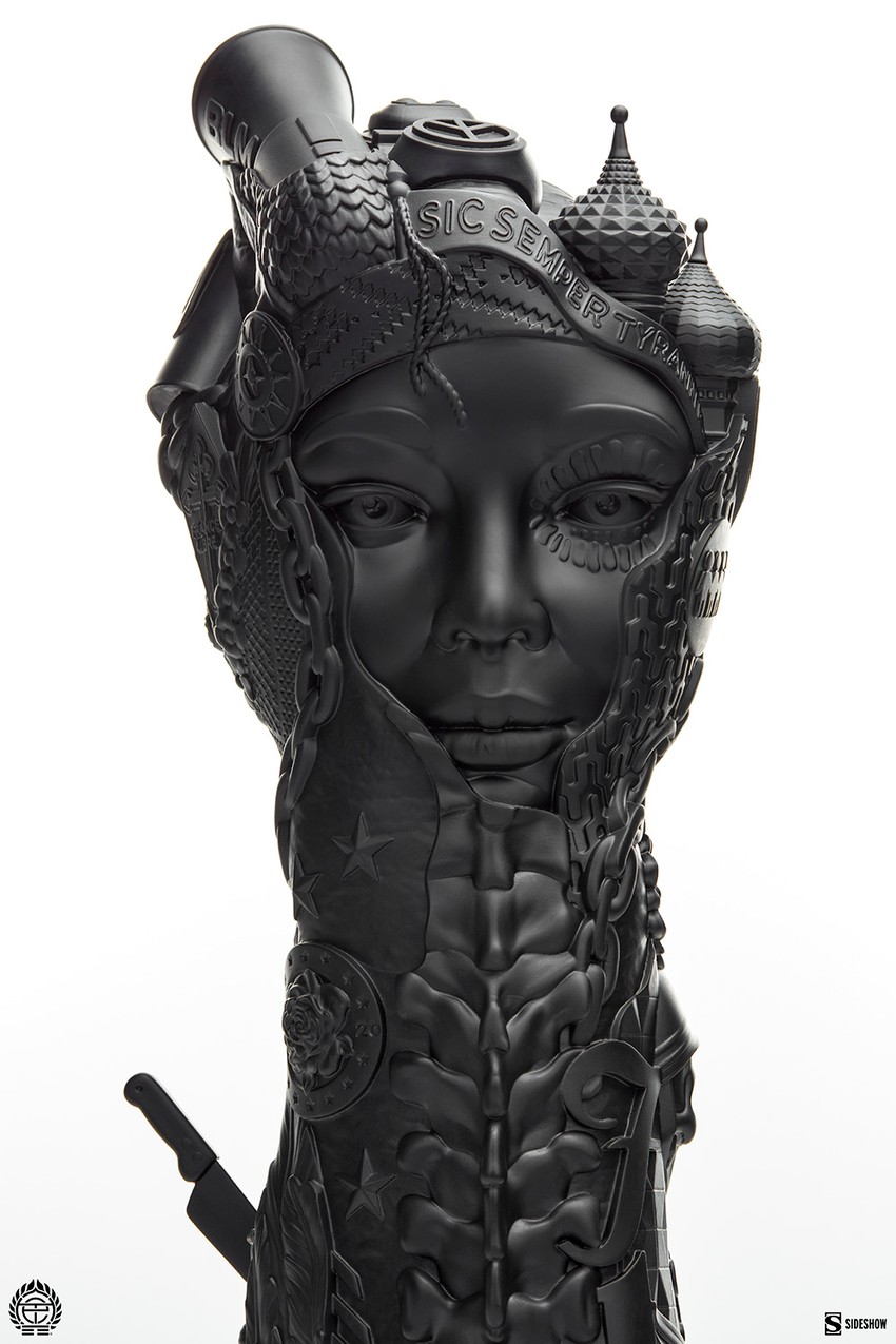 Tristan Eaton Uprise Fist Fine Art Statue - Prototype Shown View 3