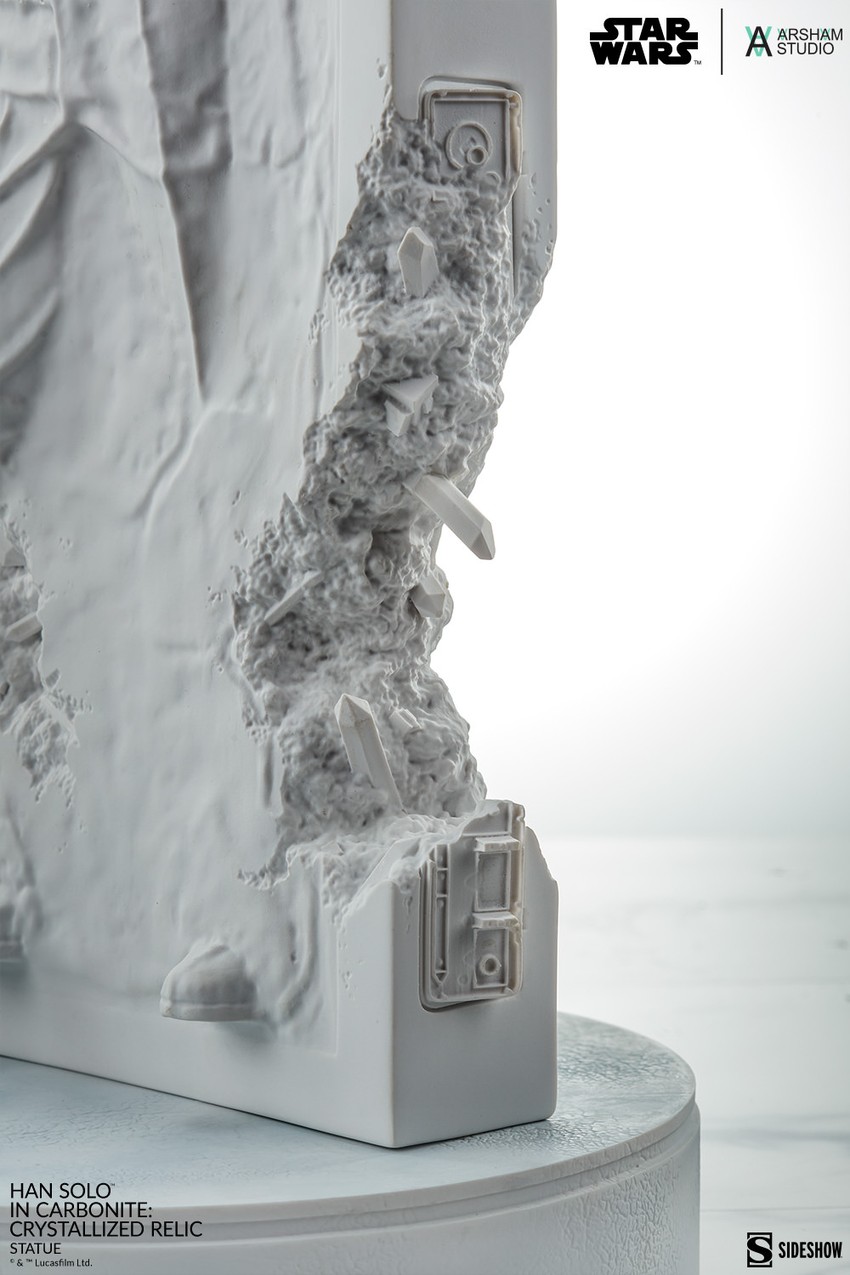 Star Wars Han Solo™ in Carbonite™: Crystallized Relic Statues - Prototype Shown View 4