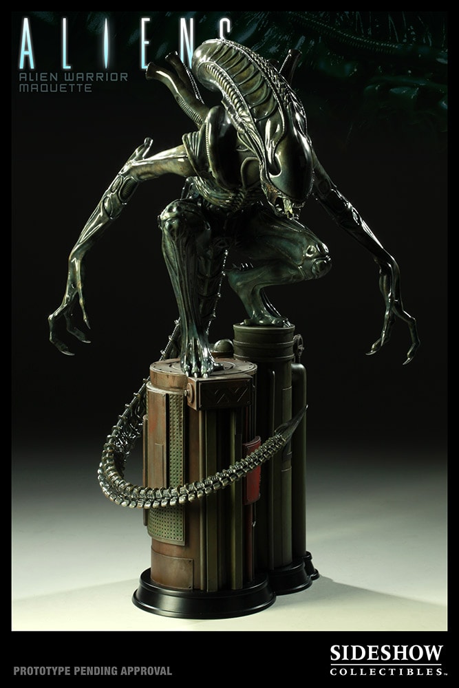 Alien Alien Warrior Maquette  View 1