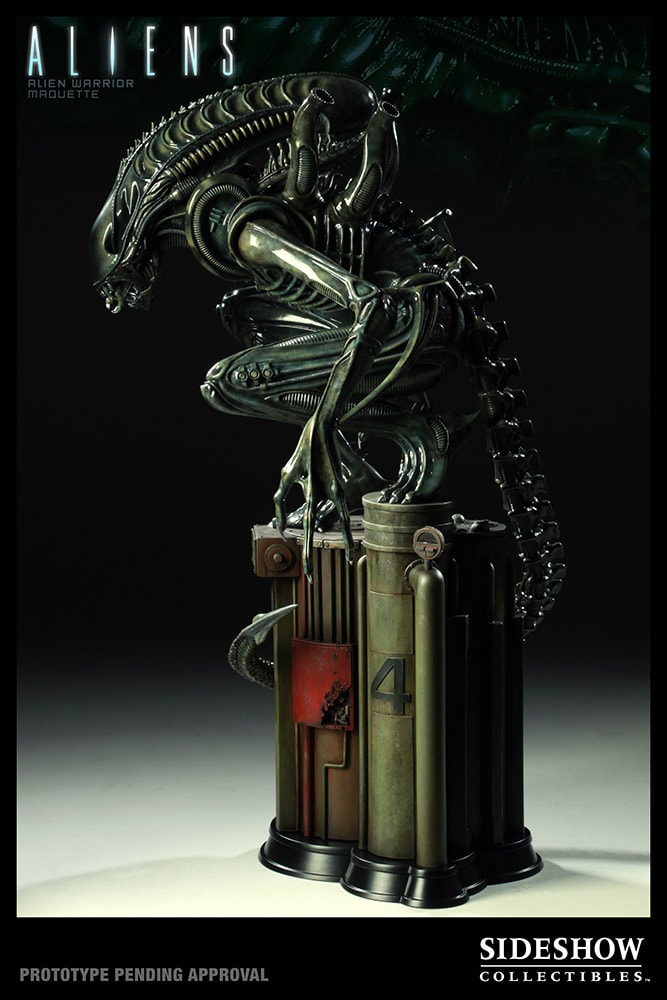 Alien Alien Warrior Maquette  View 3