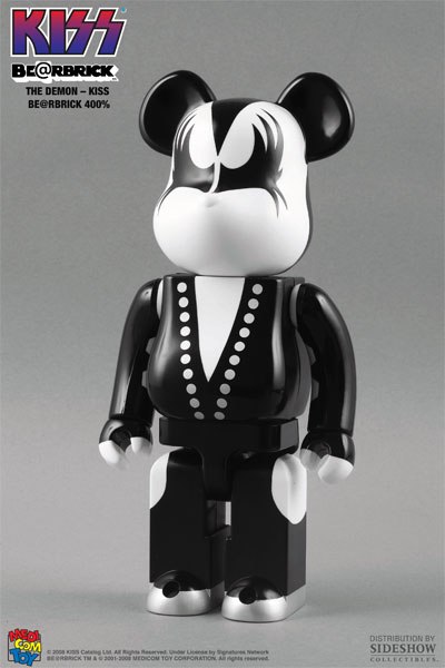 KISS The Demon - KISS Be@rbrick Plastic Figures by Medicom T