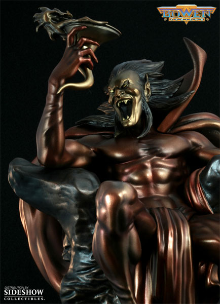 Marvel Mephisto Polystone Statue  View 3