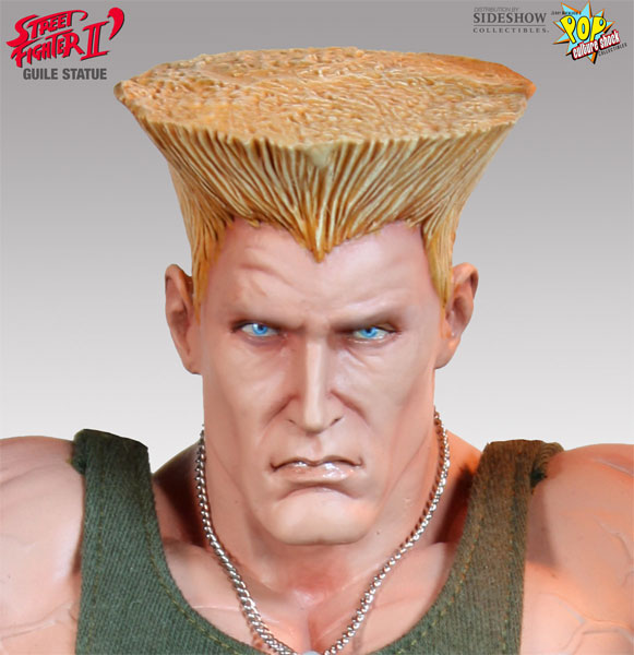 Street Fighter Guile Mixed Media Statue by Pop Culture Shock