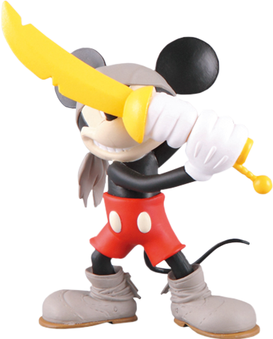 Disney Pirate Mickey Vinyl Collectible by Medicom Toy | Sideshow