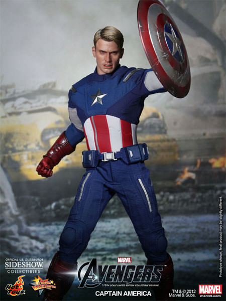 Marvel Captain America Sixth Scale Figure  View 4