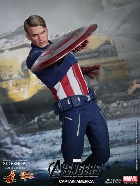 Marvel Captain America Sixth Scale Figure by Hot Toys | Sideshow