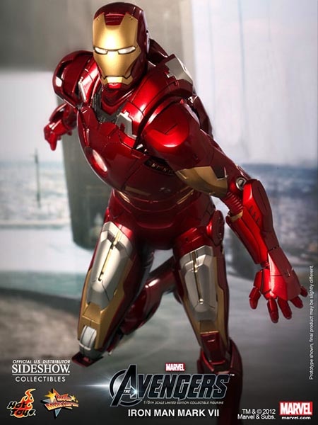 Marvel Iron Man Mark VII Sixth Scale Figure  Collector Edition  View 2