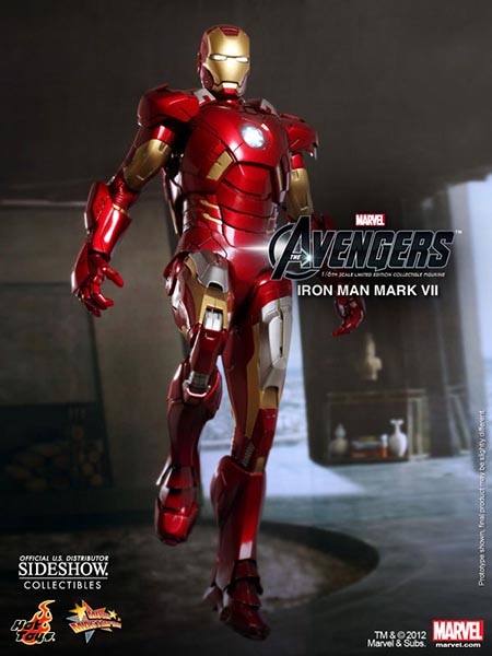 Marvel Iron Man Mark VII Sixth Scale Figure  Collector Edition  View 4