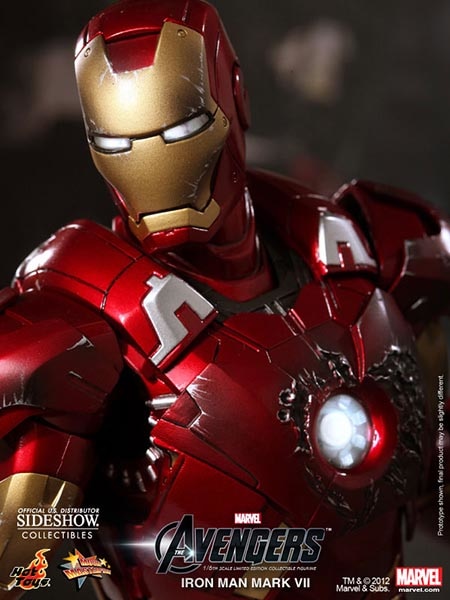 Marvel Iron Man Mark VII Sixth Scale Figure  Collector Edition  View 5