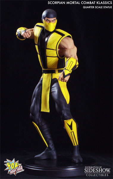 Mortal Kombat Scorpion Quarter Scale Statue  Collector Edition  View 3
