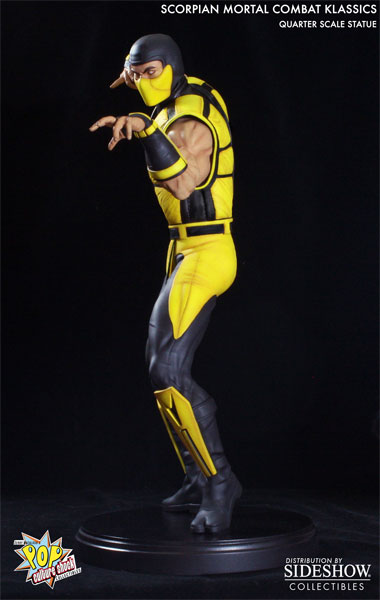 Mortal Kombat Scorpion Quarter Scale Statue  View 6