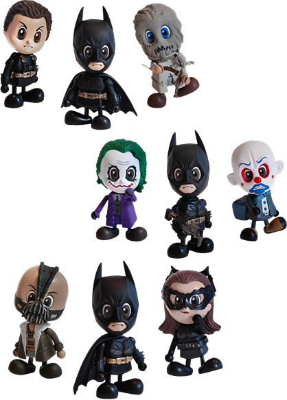 DC Comics Batman Set - The Dark Knight Rises, The Dark Knight