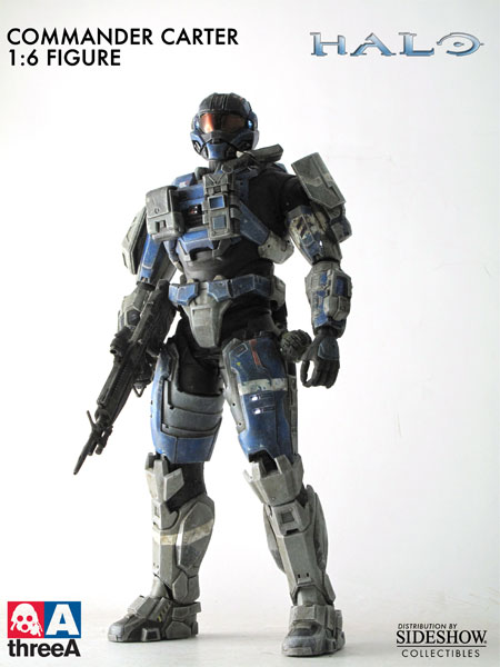 threeA HALO コマンダーカーター 1/6フィギュア Halo Commander Carter Sixth Scale Figure by ThreeA Toys | Sideshow