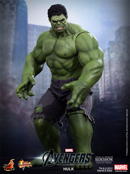 Marvel Hulk Sixth Scale Figure  View 2