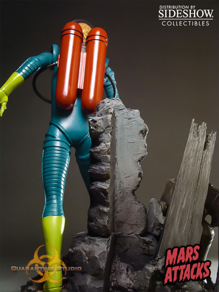 Mars Attacks Mars Attacks Statue by Quarantine Studio
